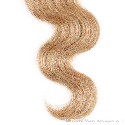 "Ready Stock" Human hair extension body wave 100% 613 mink brazilian virgin indian remy human hair cuticle aligned bundles